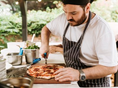 Lussmanns Woburn pizza chef Lussmanns Woburn pizza chef